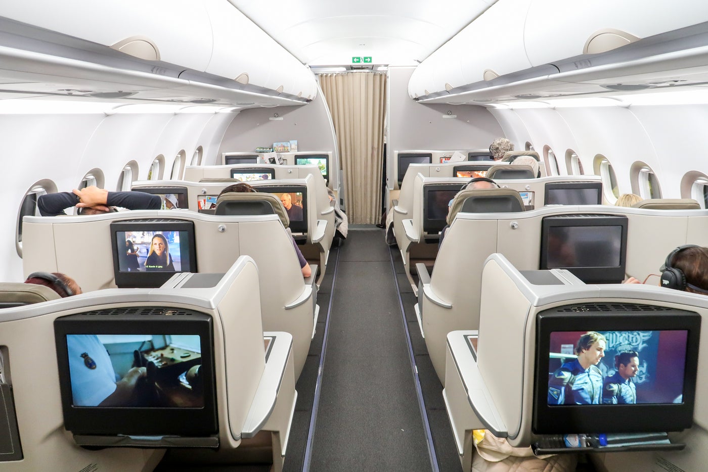 Review TAP Air Portugal's A321LR in business class, OPOEWR