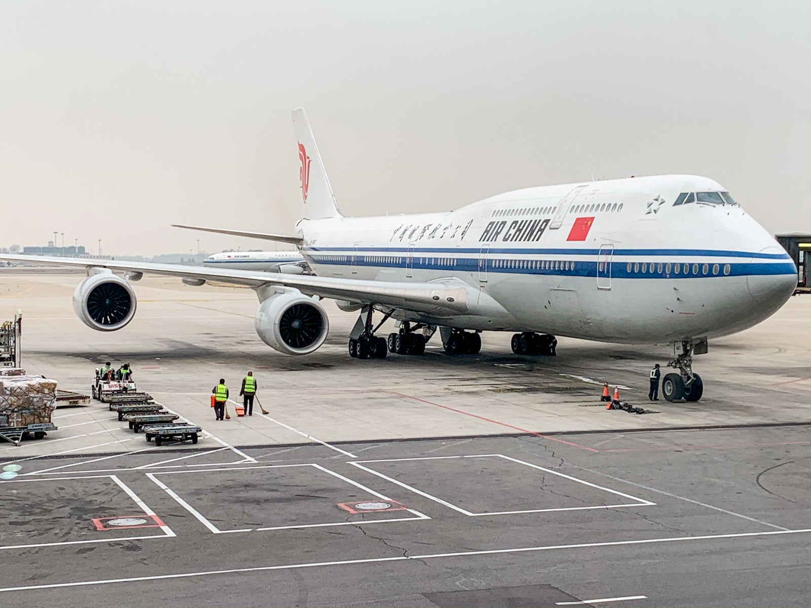 Air China 747-8 First PEK-JFK