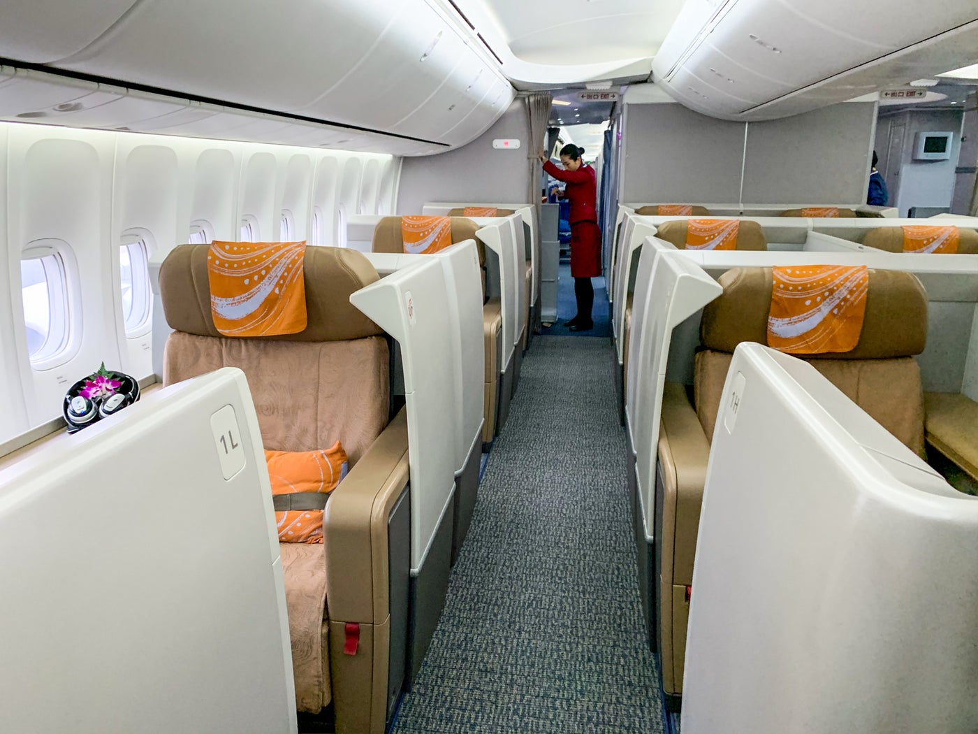 Review Air China 7478 in first class, Beijing to New York