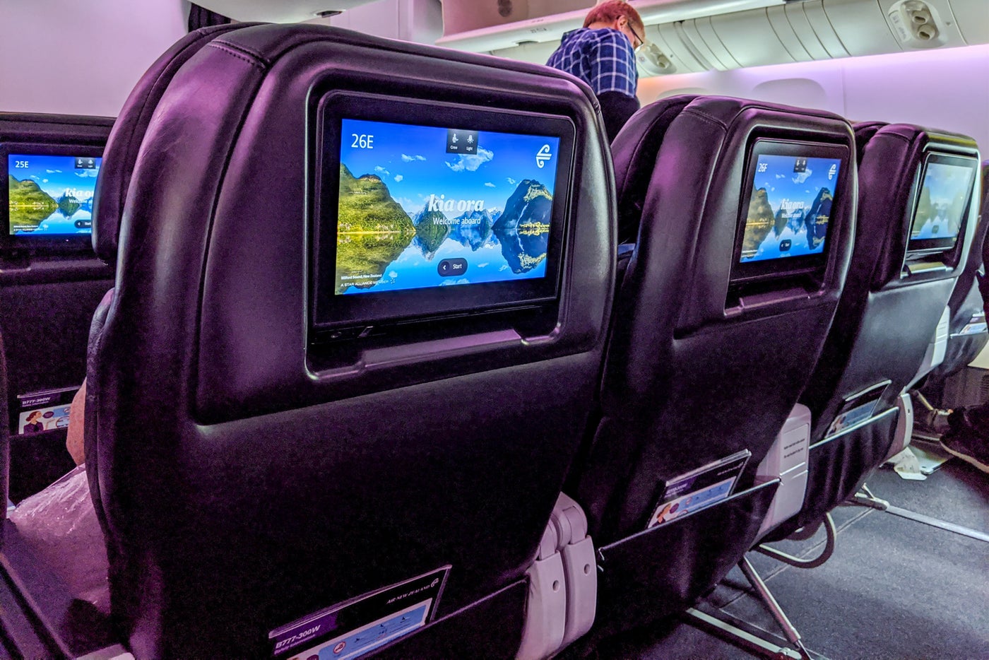 Review Air New Zealand 777300ER Premium Economy