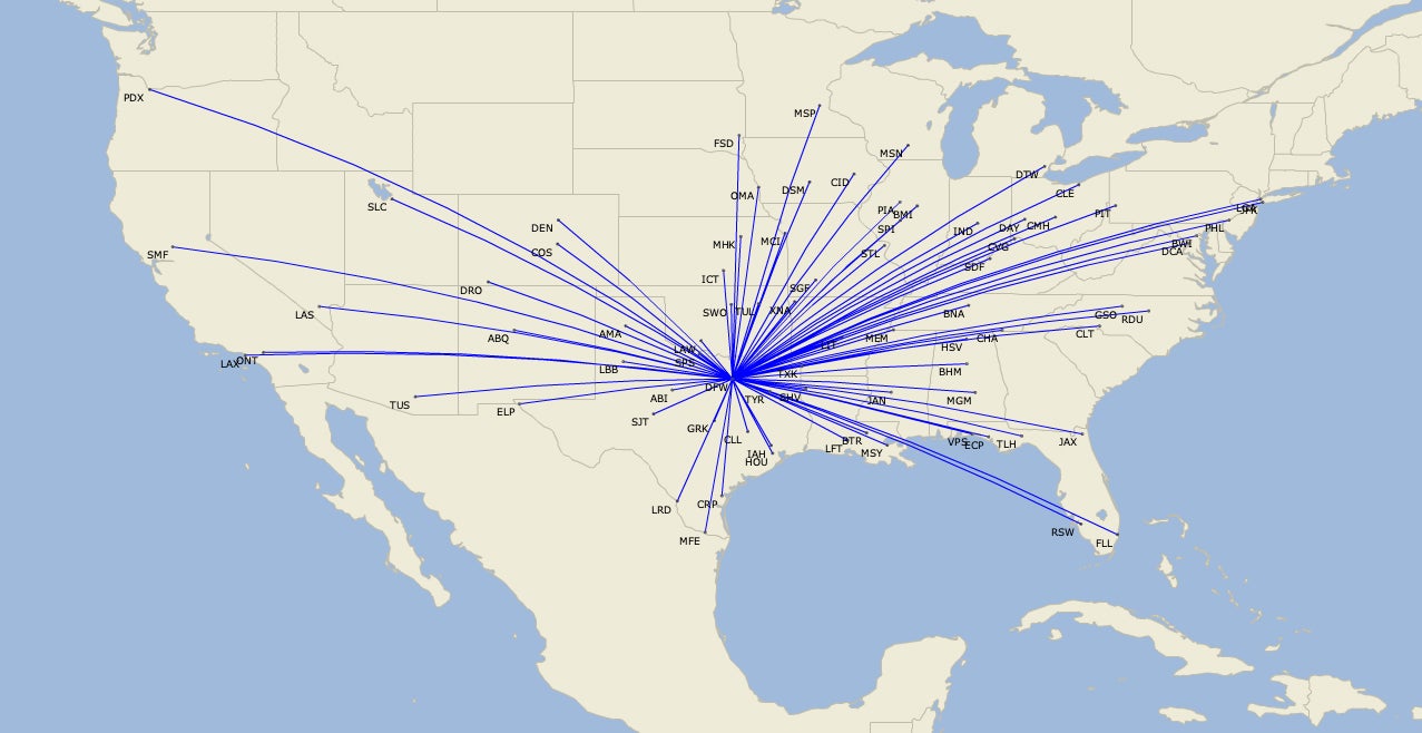 American Adds 78 Red eyes From DFW To Handle Thanksgiving Rush