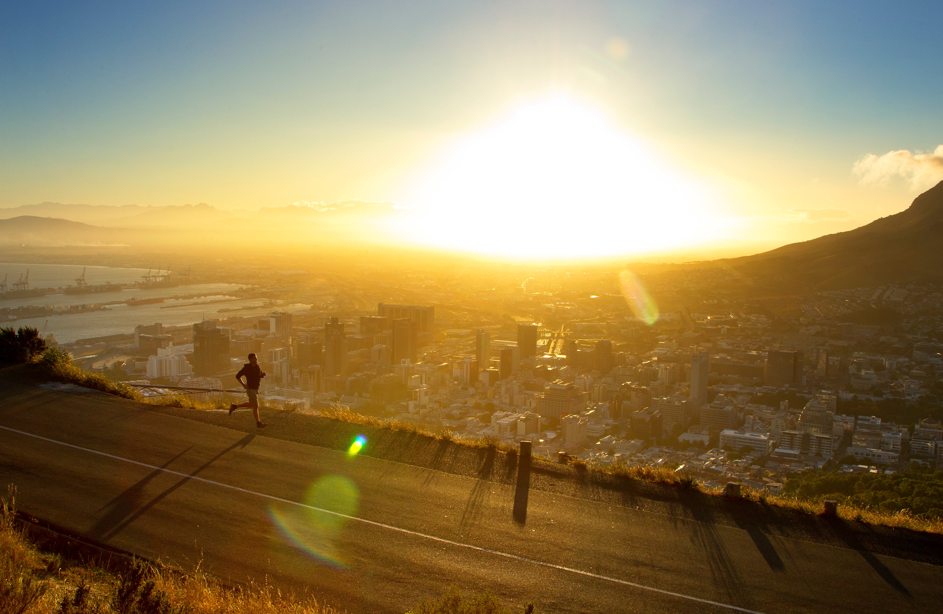 Running in Cape Town