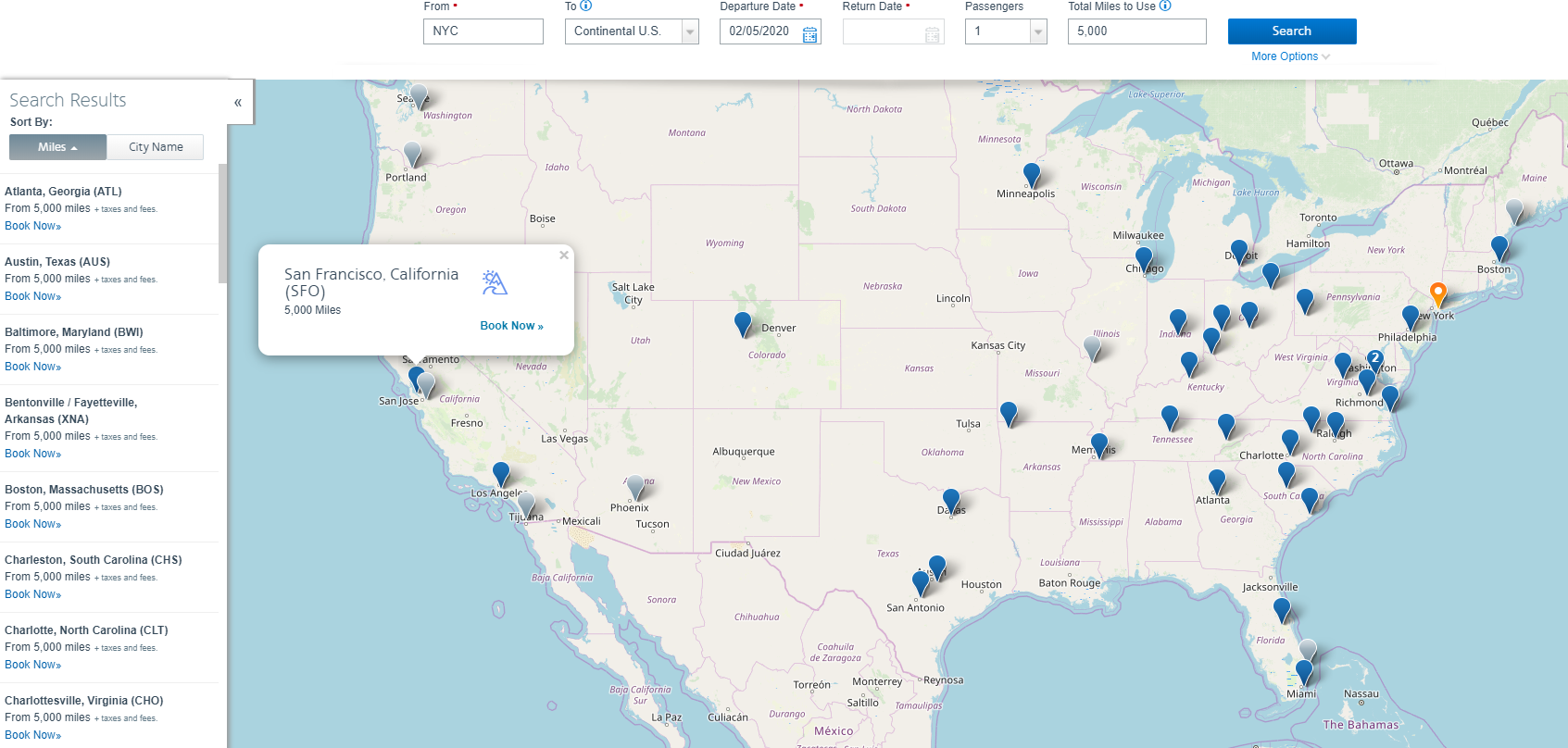 Widespread AA awards available for just 5,000 miles each way - The ...