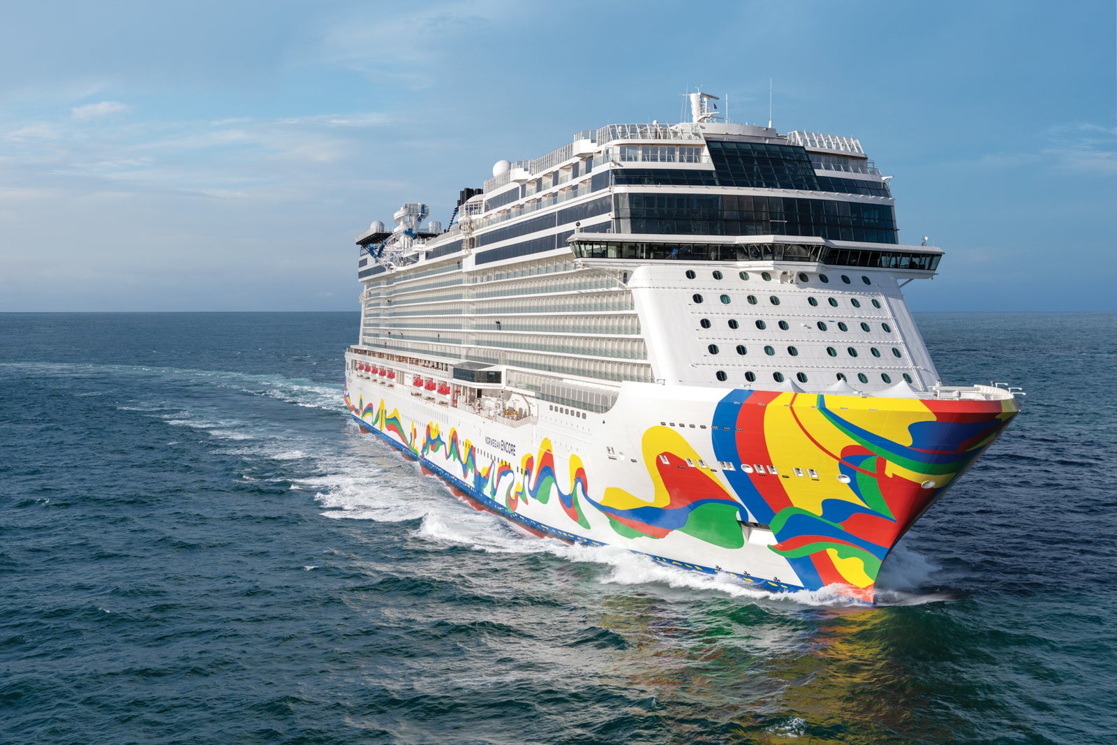Norwegian Cruise Line's newest ship, Norwegian Encore, has room for 4,004 passengers at double occupancy.