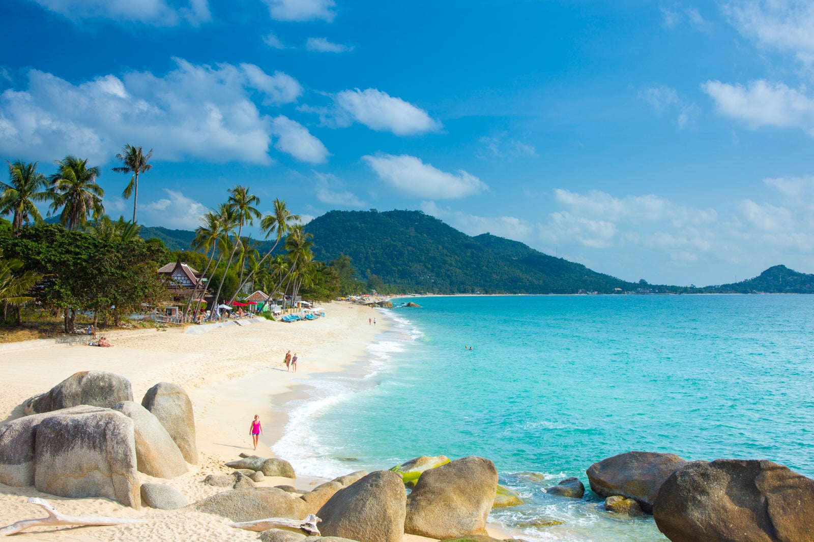 Lamai Beach in Koh Samui, Thailand