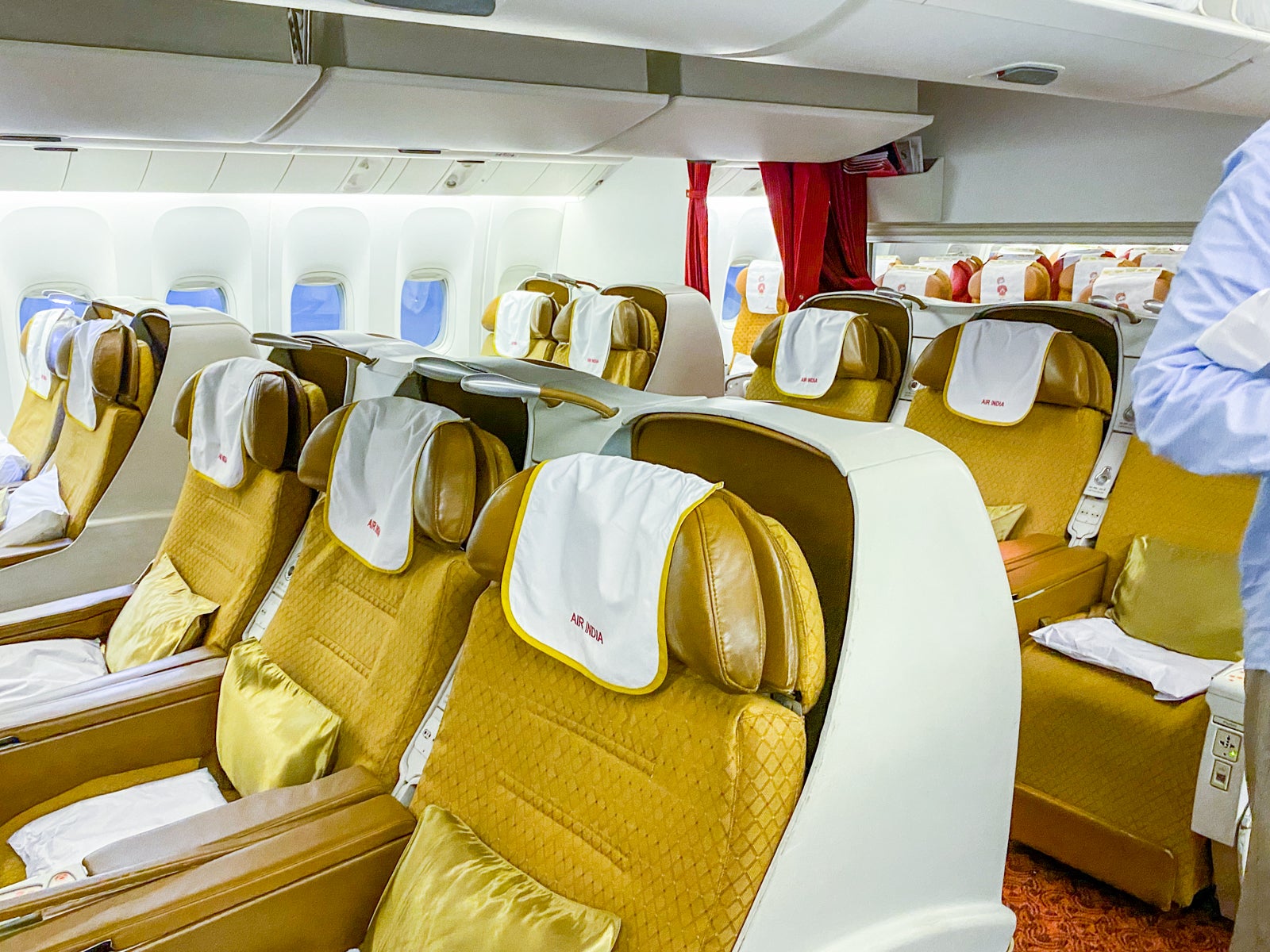 air india boeing 777 300er interior