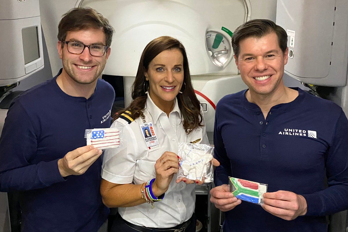 Wesley Rutledge Nonstop from EWR to CPT on United's most exciting inaugural to date ...