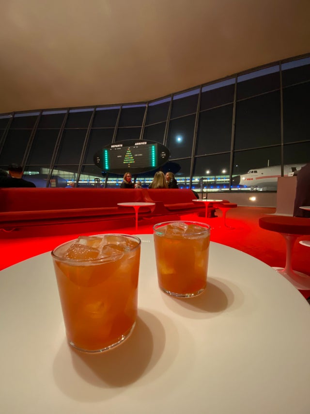 What it's like to ice skate at the TWA Hotel Runway Rink The Points Guy