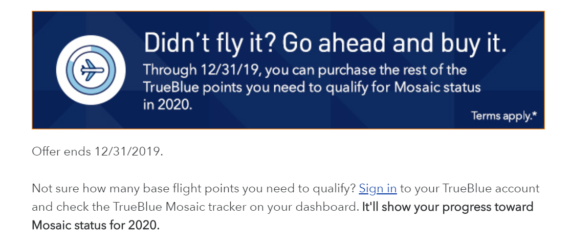 Buy Your Way To JetBlue Mosaic Status For 2020 - The Points Guy