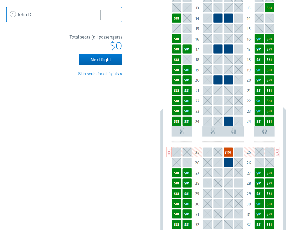 A beginner's guide to choosing seats on American Airlines
