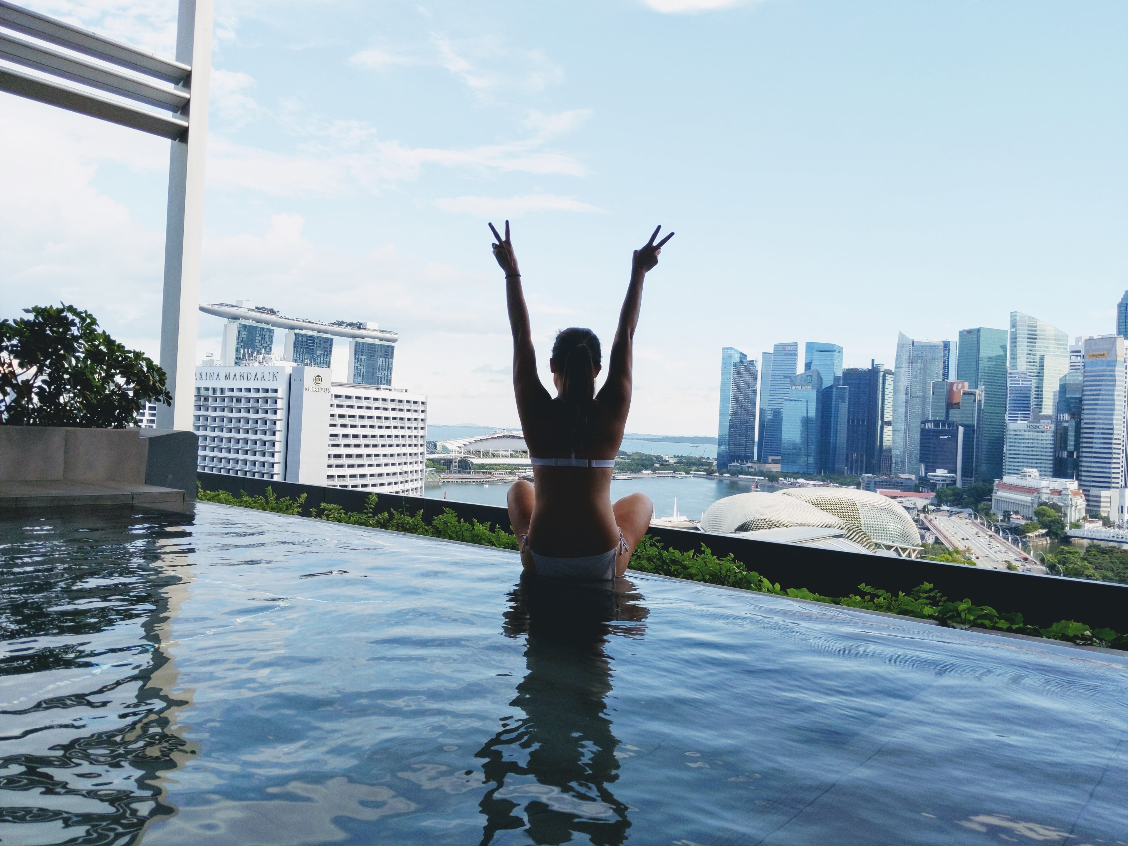 Singapore - JW Marriott South Beach - pool views