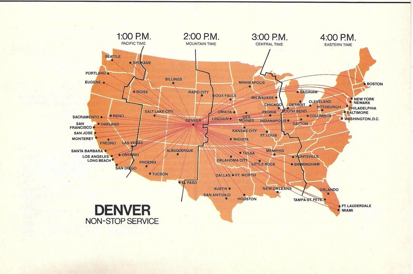 A history of United Airlines' Denver hub