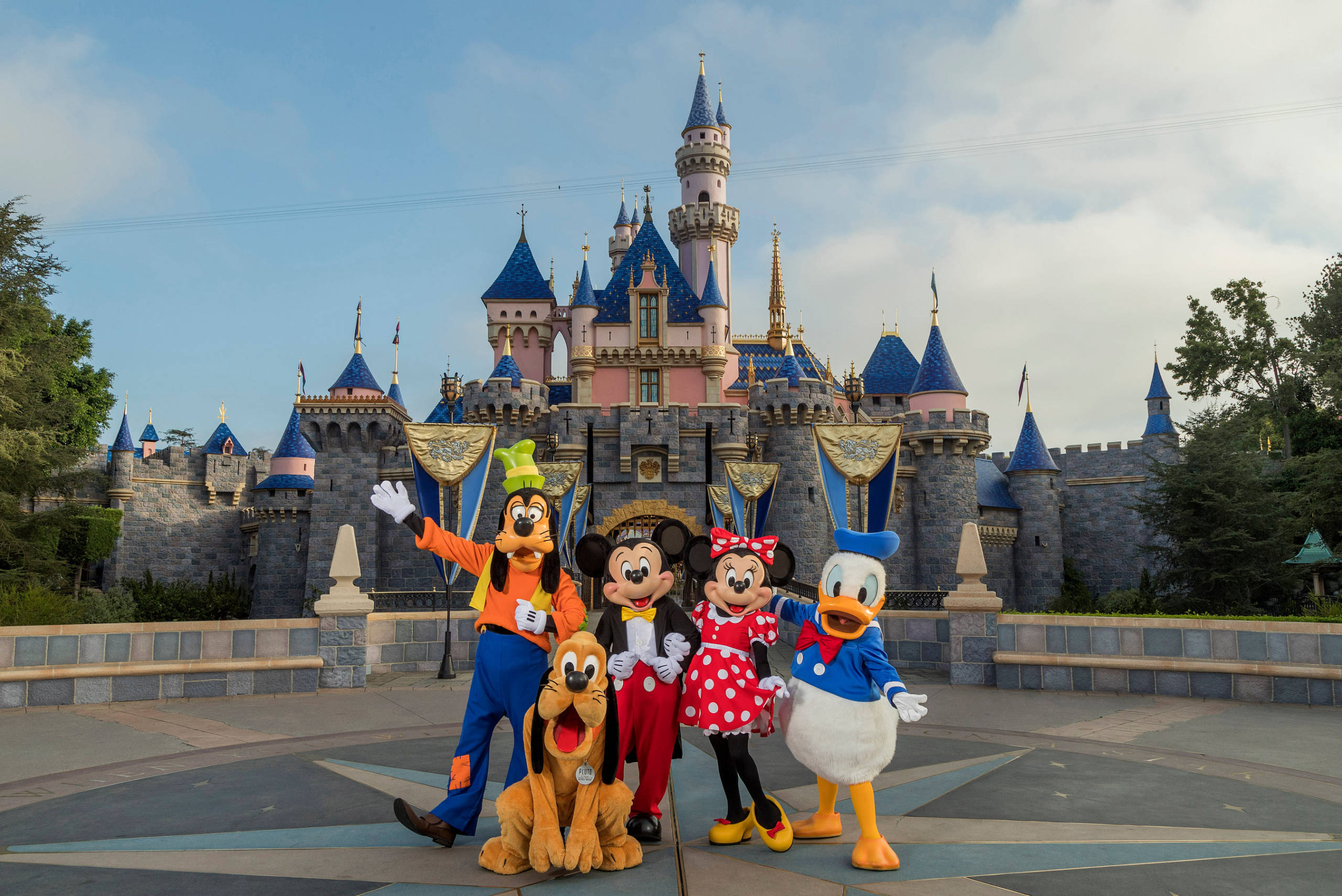 Disneyland Sleeping Beauty Castle in California