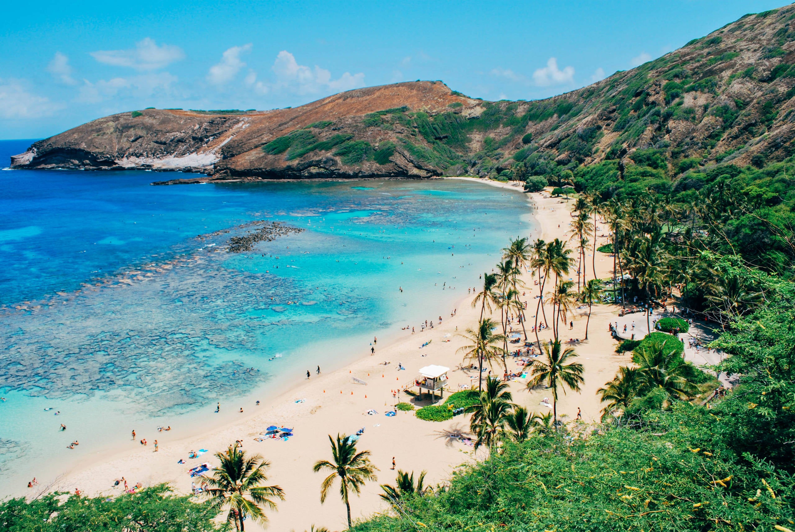 Beach in Honolulu, Hawaii