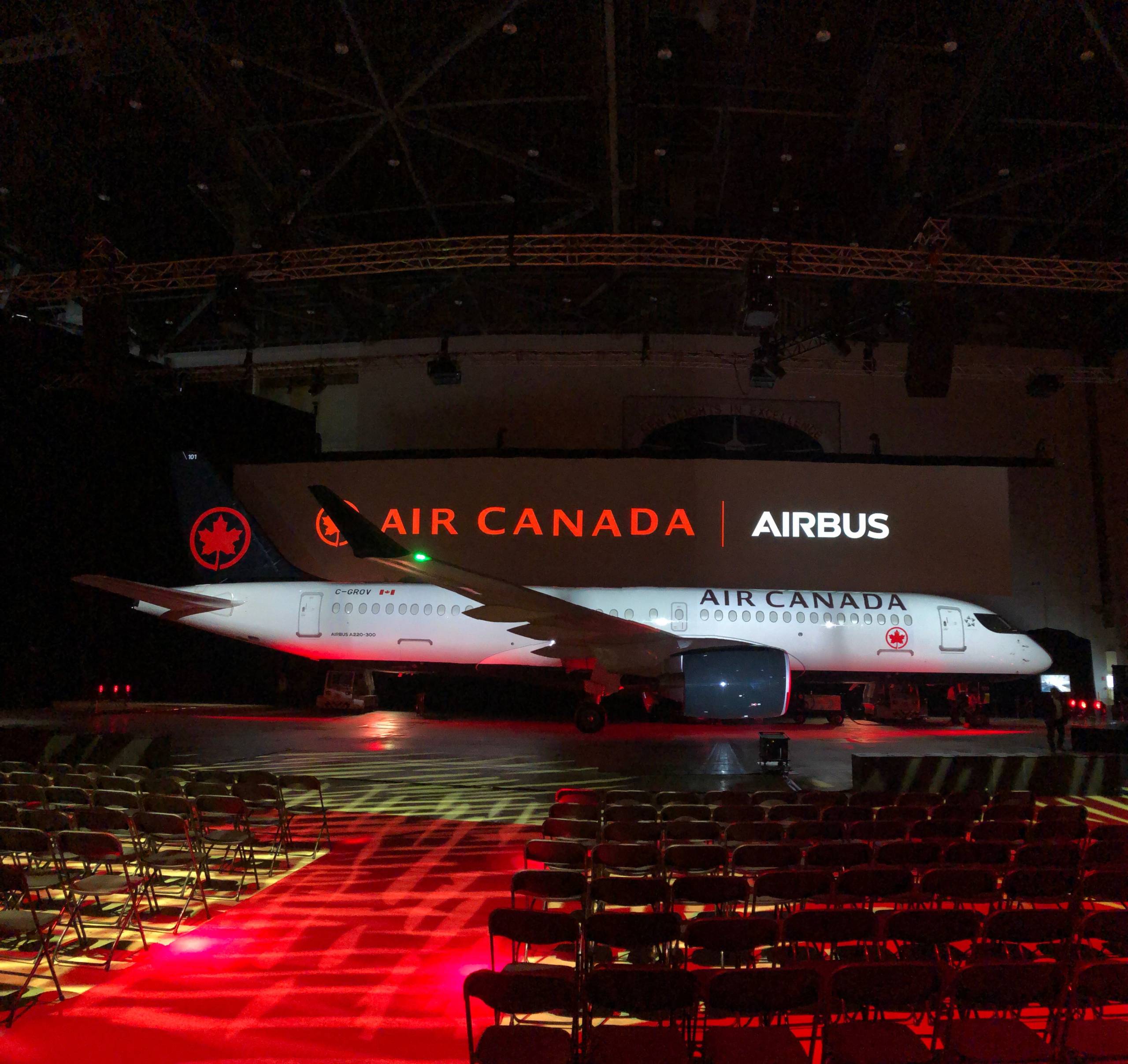 First Look: Air Canada's First Airbus A220 - The Points Guy