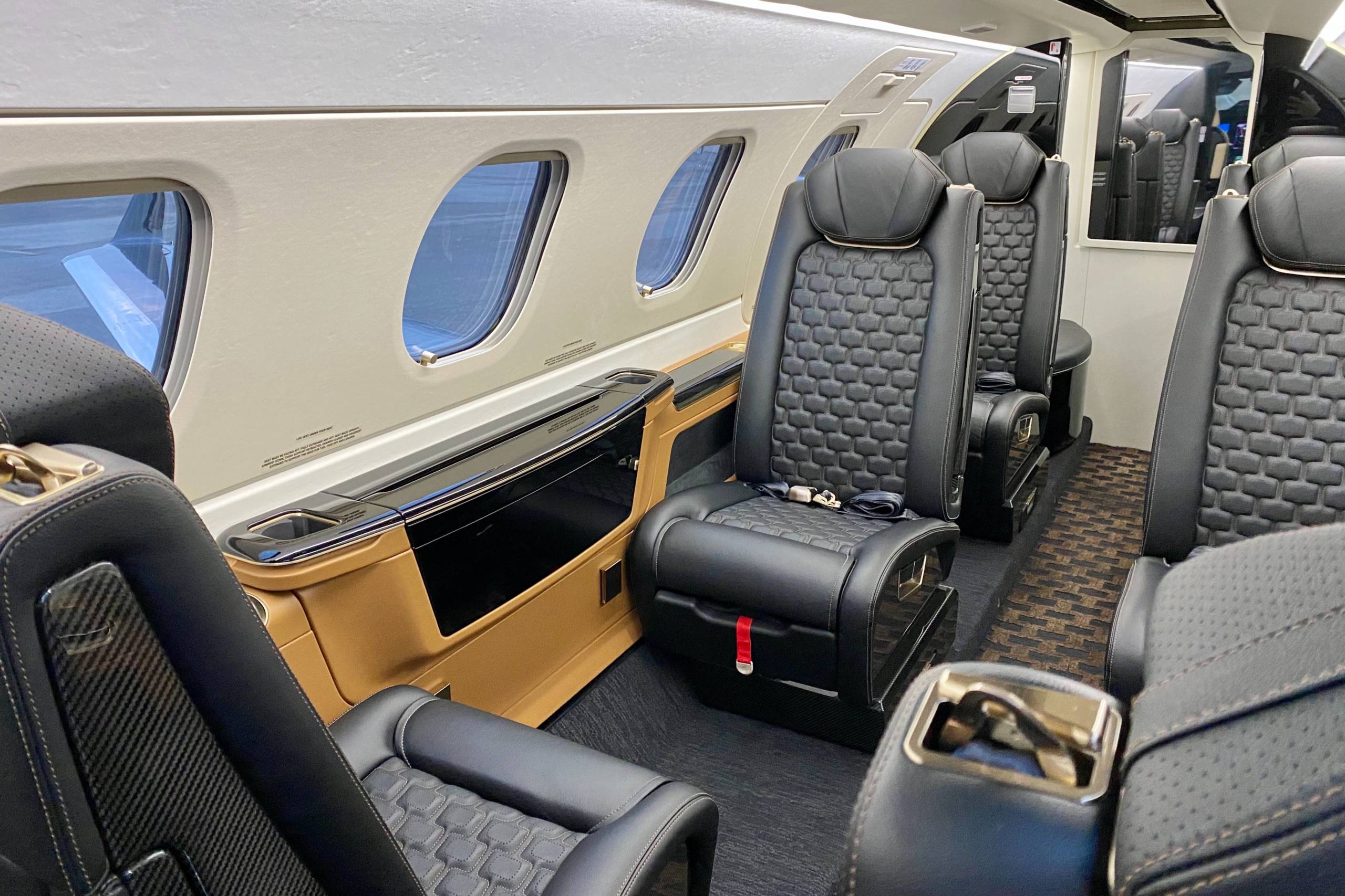 Flying Embraer's super posh, quiet $10 million private jet - Points Guy