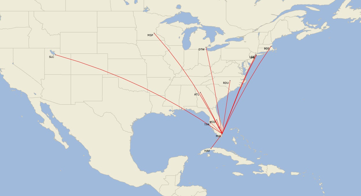 Delta adds 4 new Miami routes, builds on LATAM partnership Delta adds 4 new Miami routes, builds on LATAM partnership