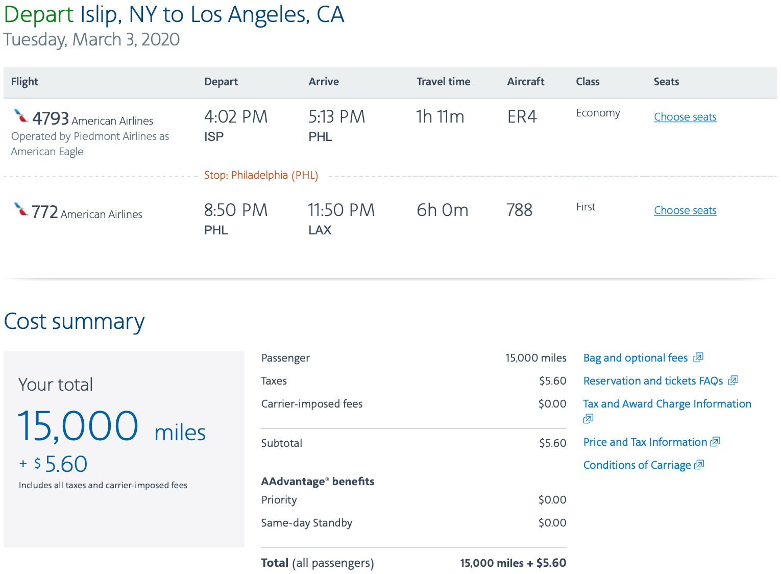 Terrific deal alert: Cross-country first class flights for just 15k ...