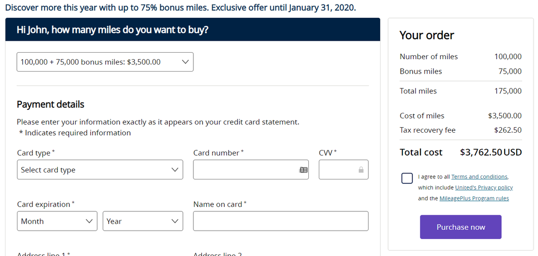 4 better options for getting miles than United's promotion The Points Guy