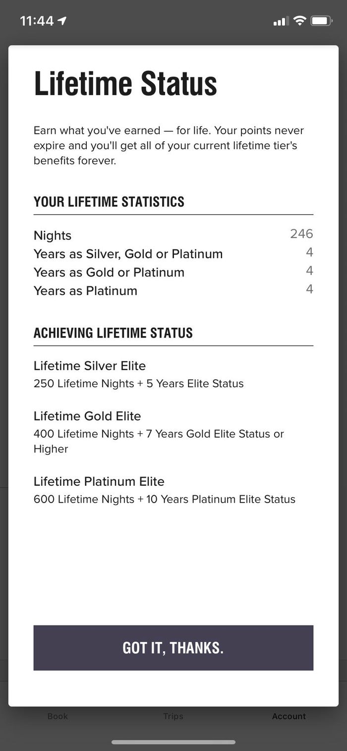 Your guide to Marriott Bonvoy lifetime elite status The Points Guy