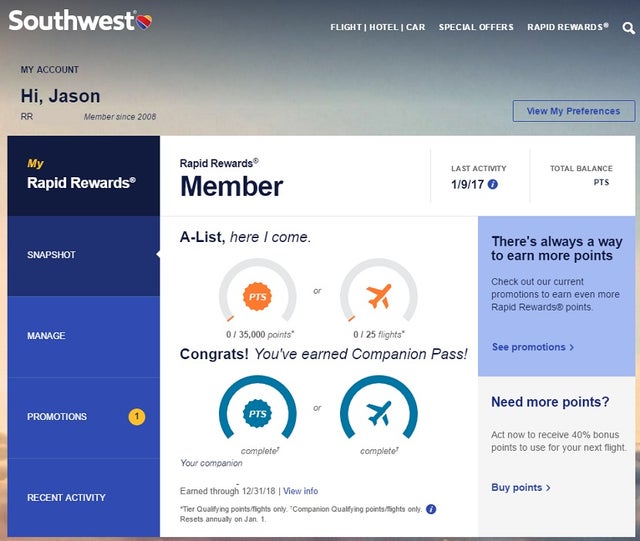 Maximize Marriott Packages & Earn a Southwest Companion Pass The