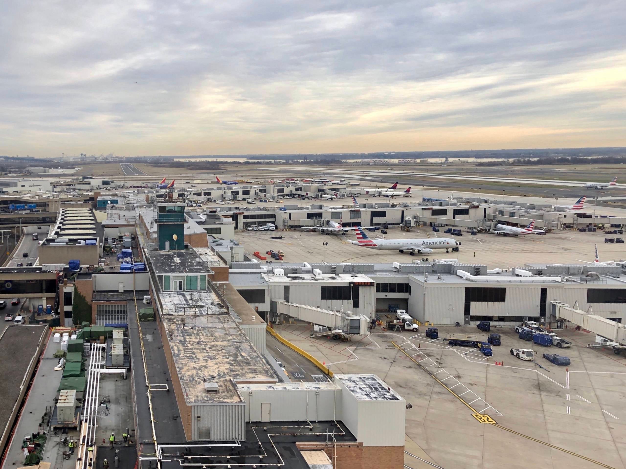 PHL concourses aerial