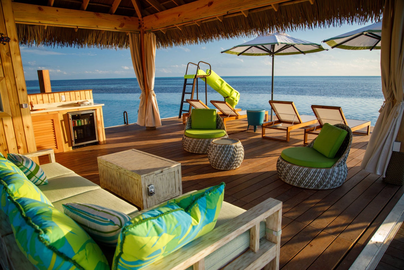 floating cabana for pool