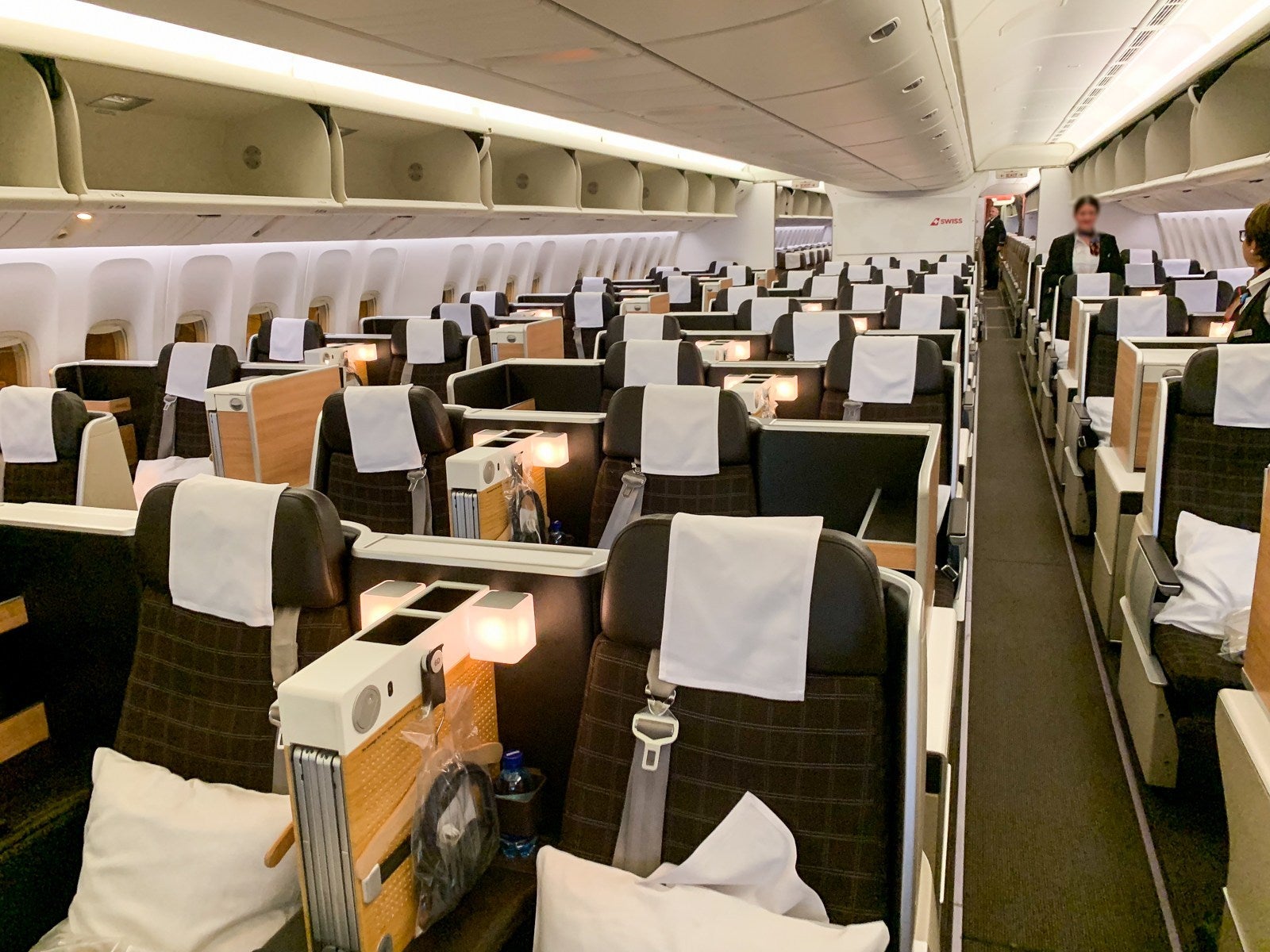 Swiss 777 business class