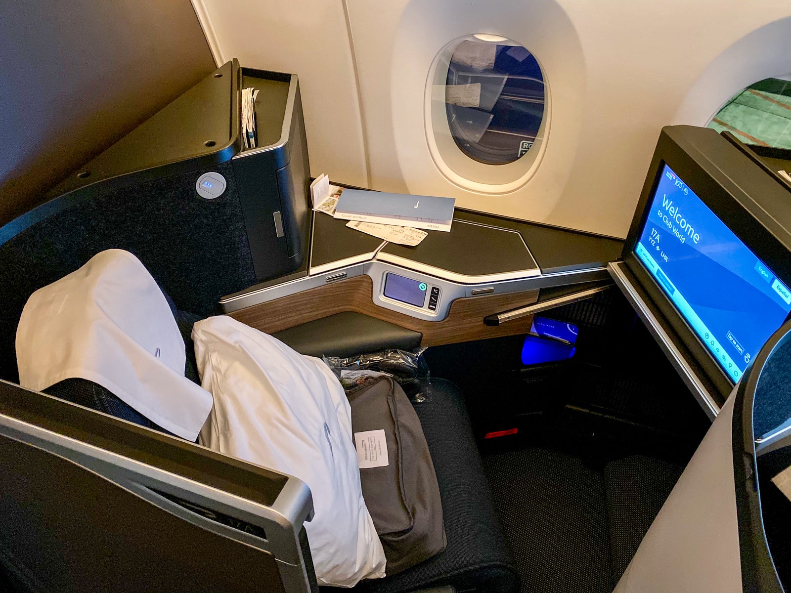 British Airways A350 Club Suite (Photo by Nicholas Ellis/The Points Guy)