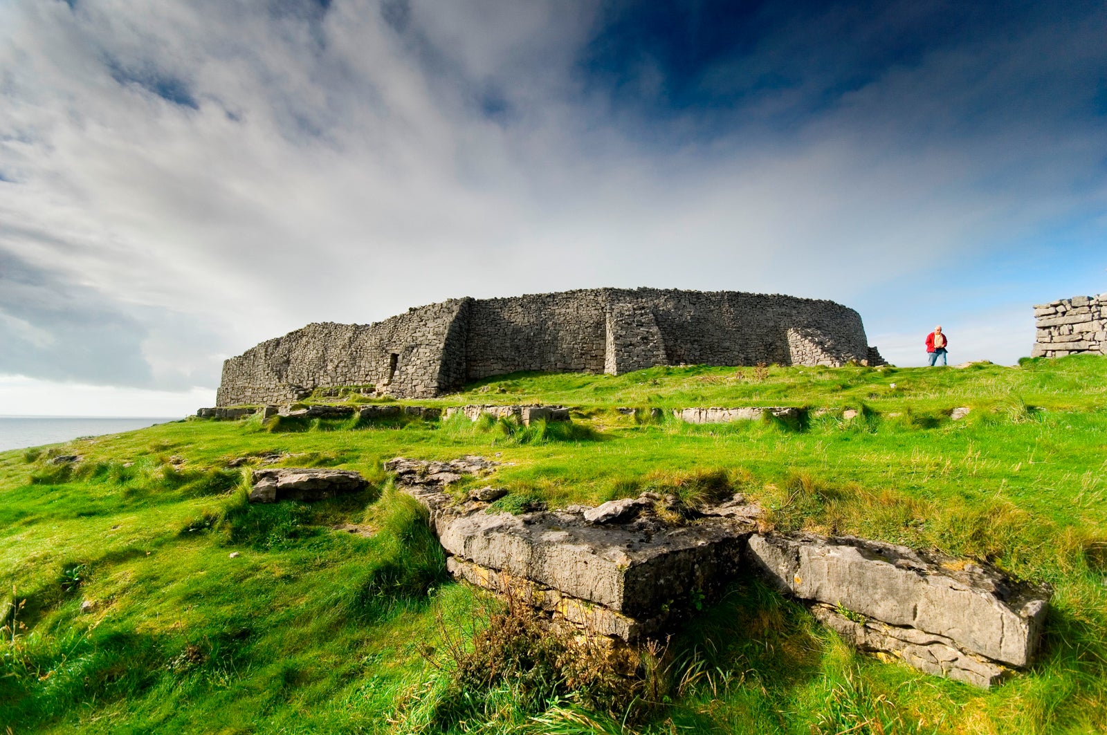 Europe. Ireland. Aran Islands. Inishmore. Dun Aonghasa Fortress