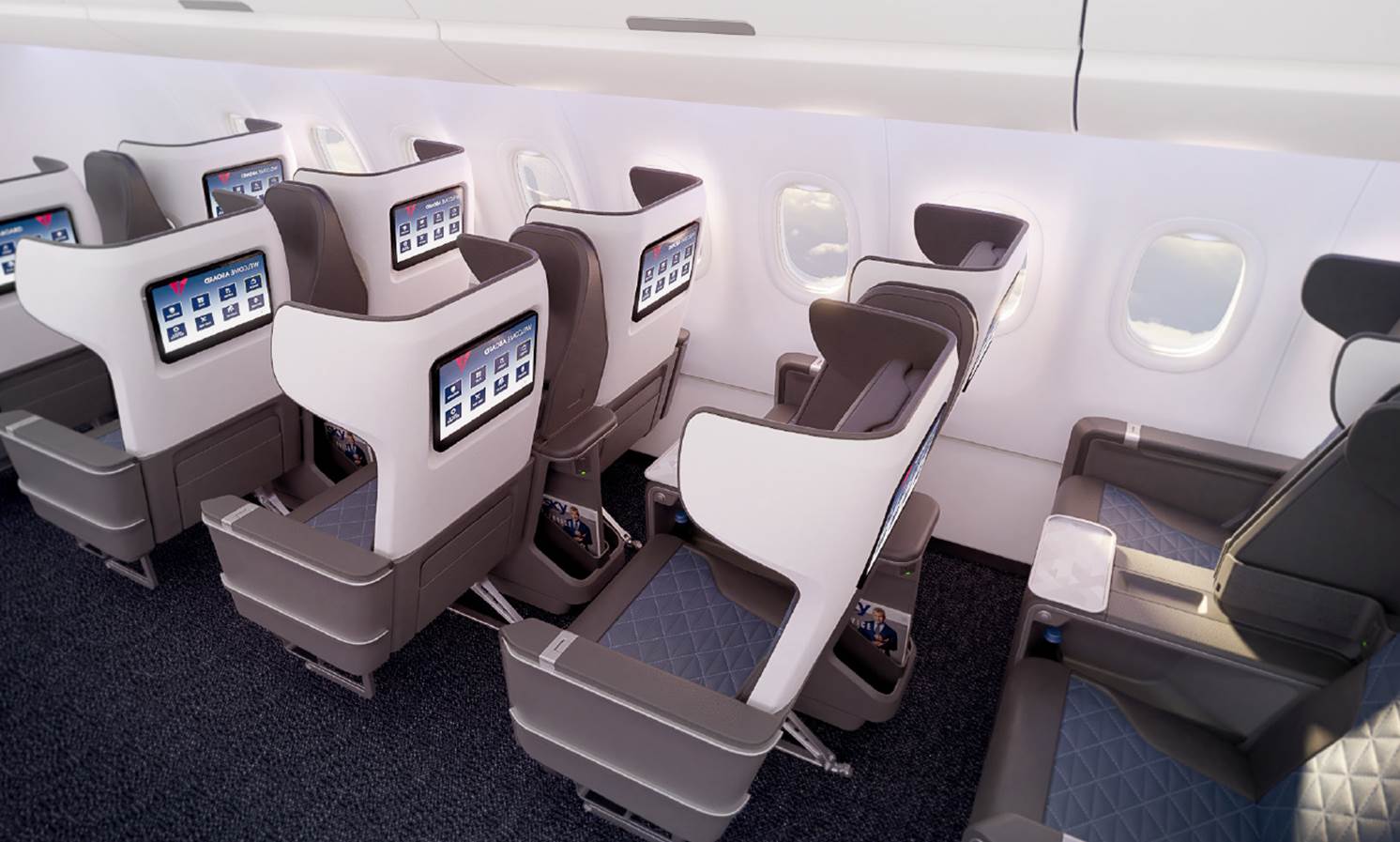 Delta's Airbus A321neos will come new first-class seats, report says ...