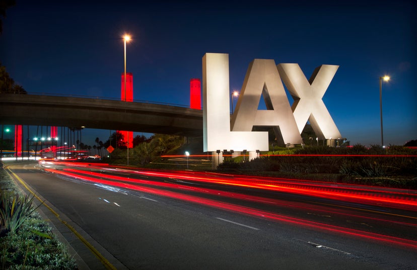 travel from ucla to lax
