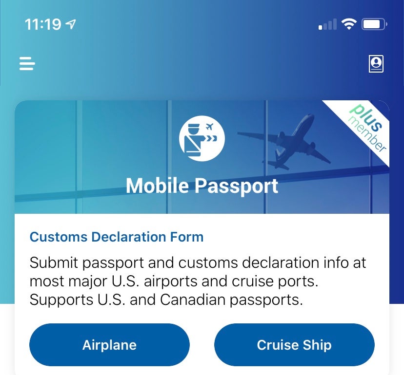 Mobile Passport 5