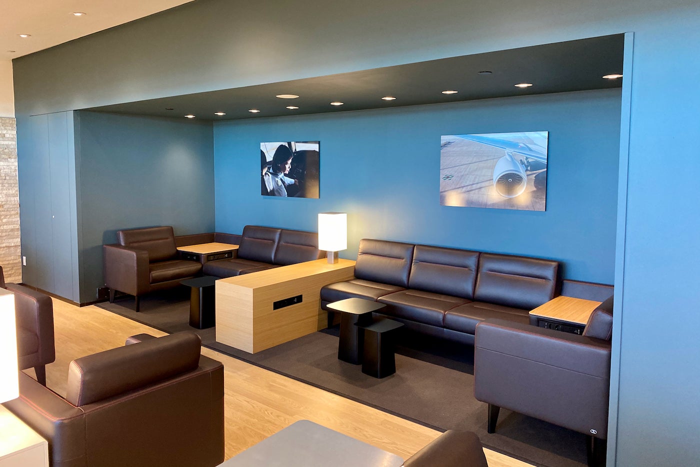 First look Newly renovated Swiss Lounge at JFK
