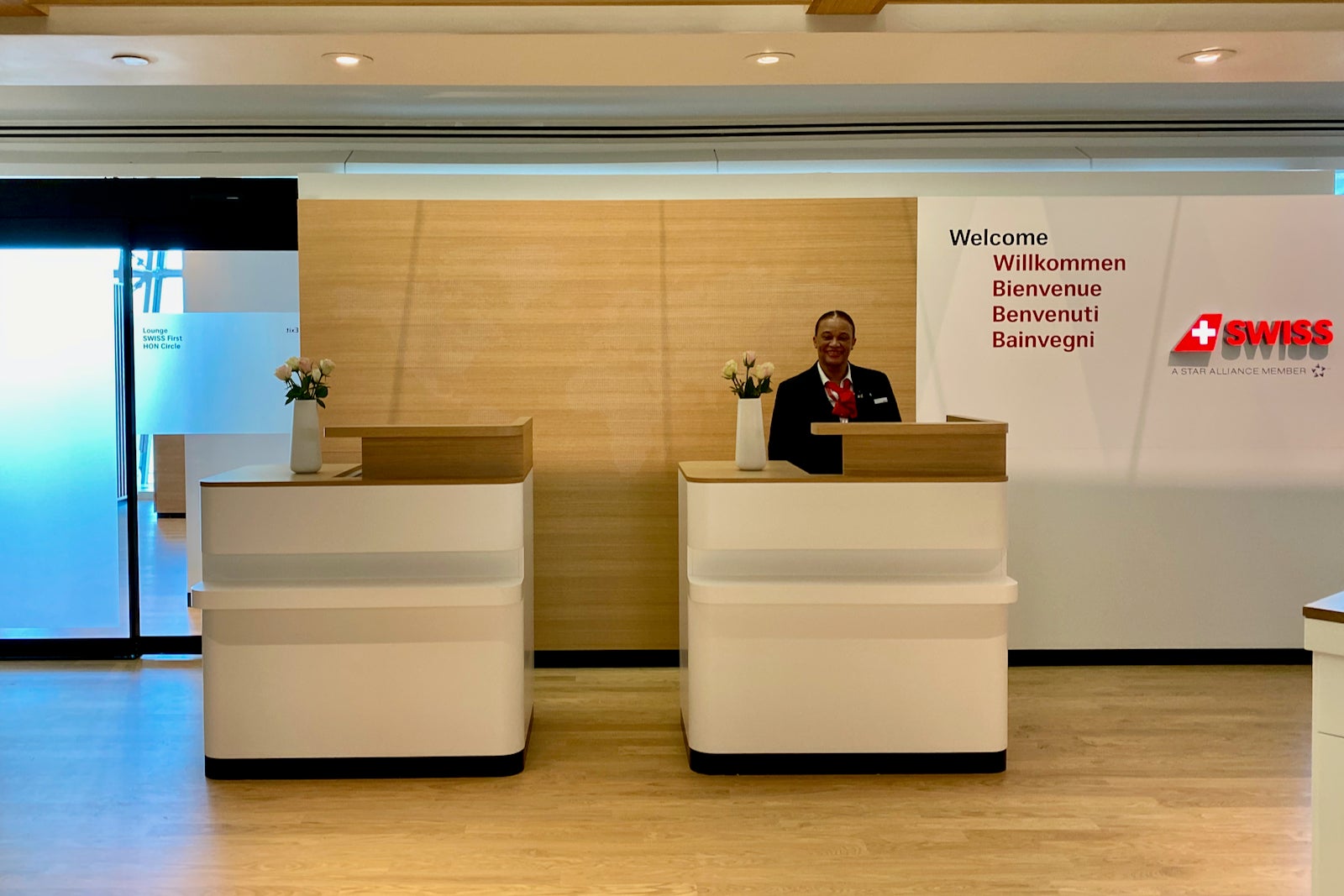 Here's your first look at the newly renovated Swiss Lounge at JFK - The