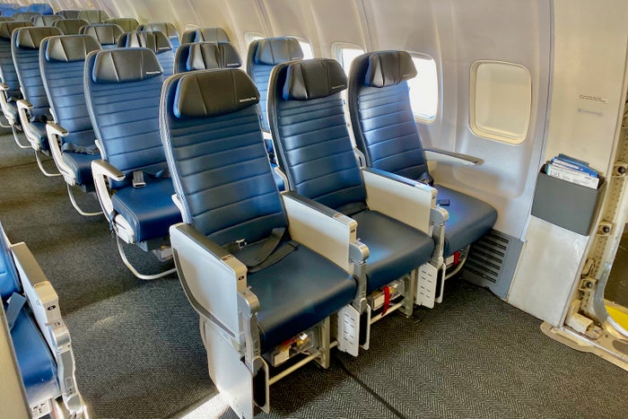 The refreshed 757 offers the best economy seats in United's fleet