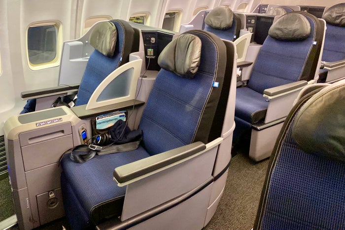 The refreshed 757 offers the best economy seats in United's fleet