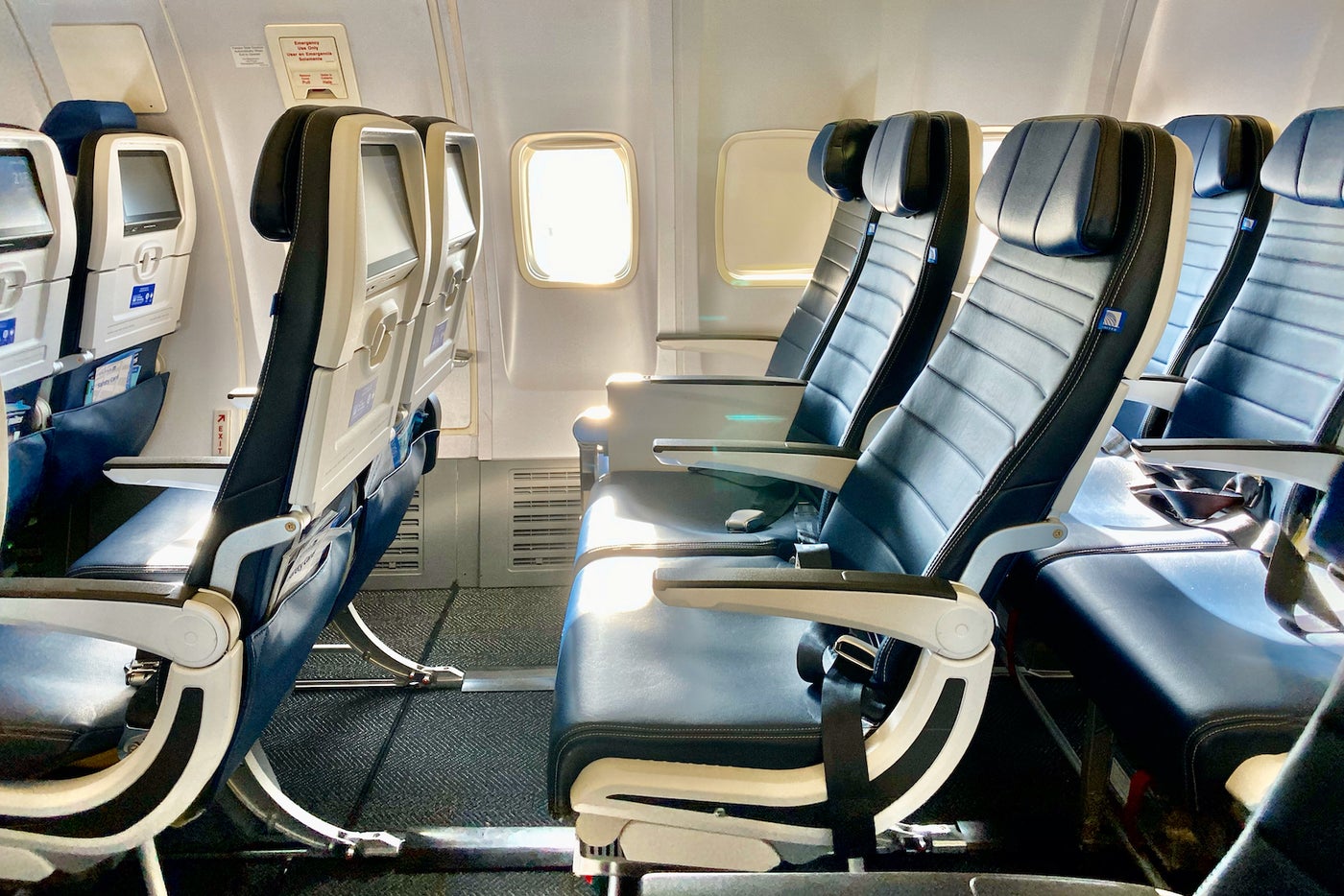 The refreshed 757 offers the best economy seats in United's fleet