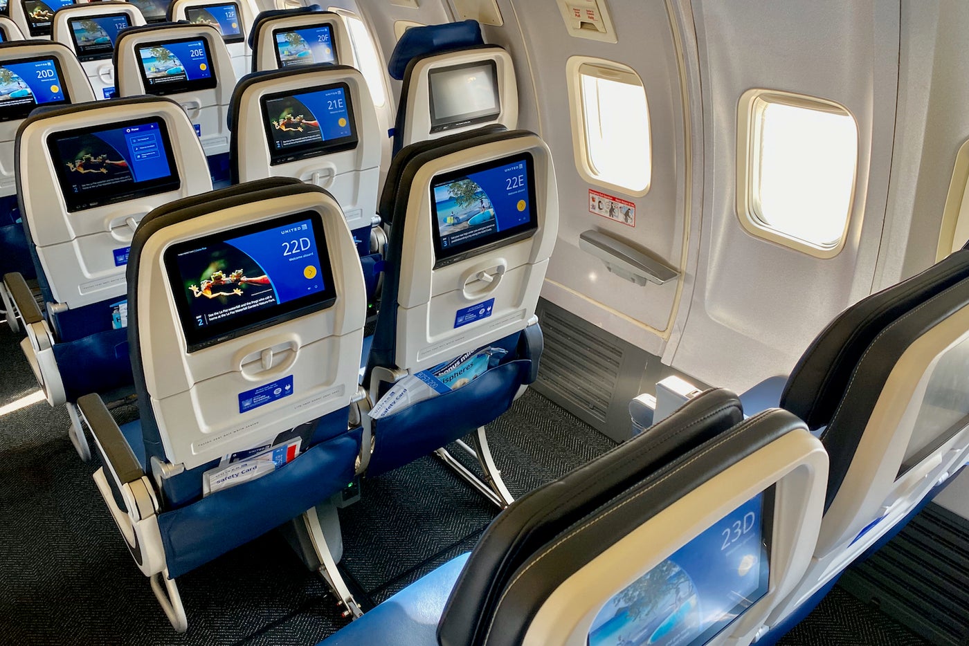 The refreshed 757 offers the best economy seats in United's fleet