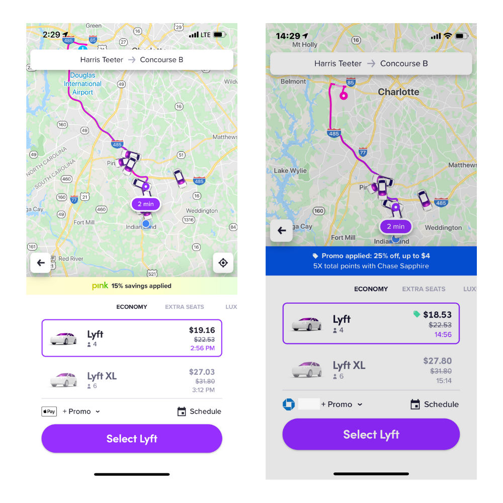 Exploring Lyft and Lyft Pink pricing discrepancies The Points Guy