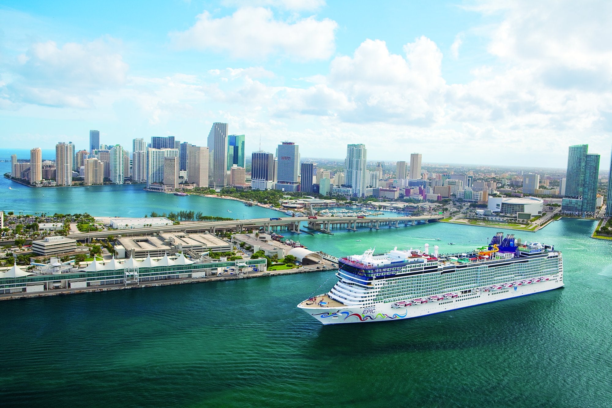 how far is miami airport to miami cruise port