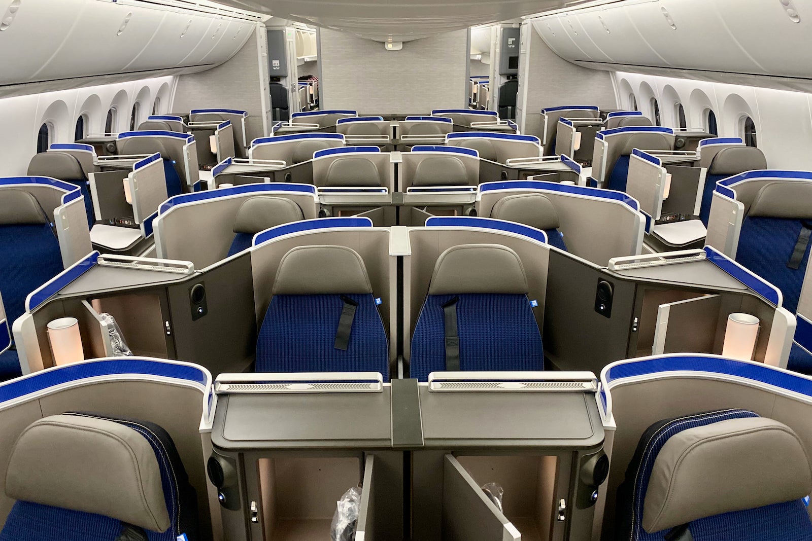 United Dreamliner Polaris Premium Plus Economy Cabins Zach Griff - 1