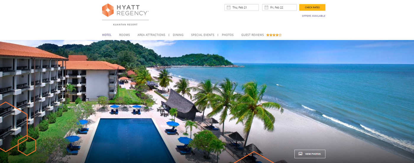 Hotel Review Hyatt Regency Kuantan Resort in Malaysia