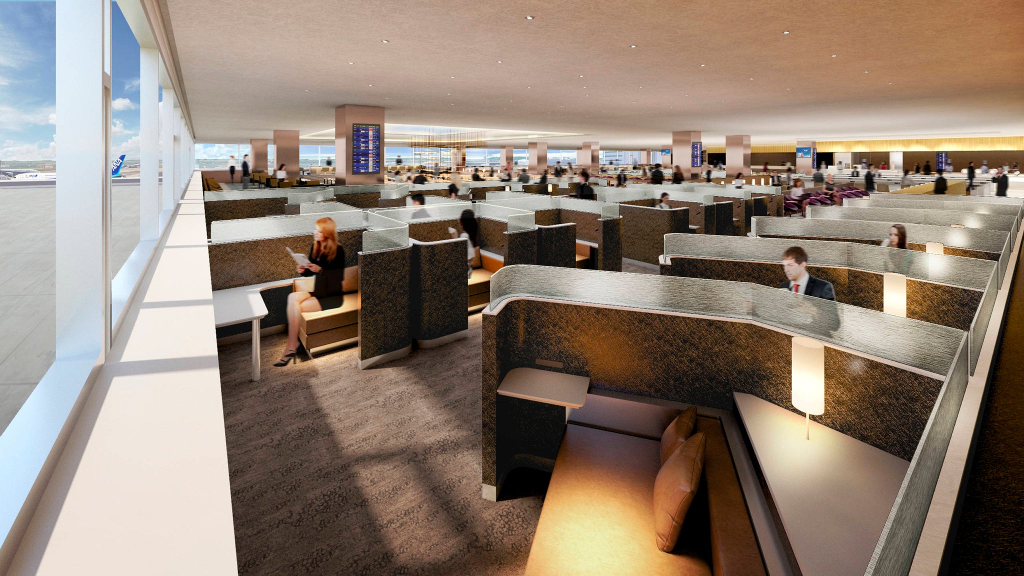 ANA unveils 3 brandnew lounges at Tokyo's Haneda Airport The Points Guy