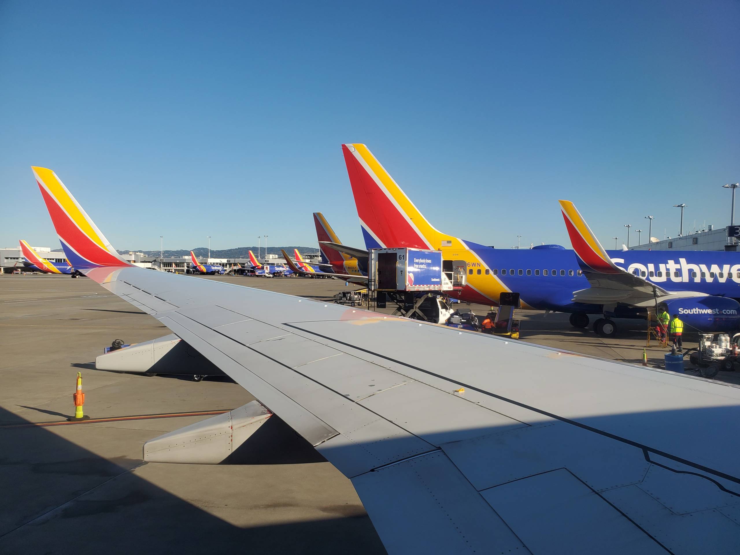 Southwest takes over as the world s largest airline by seats for now