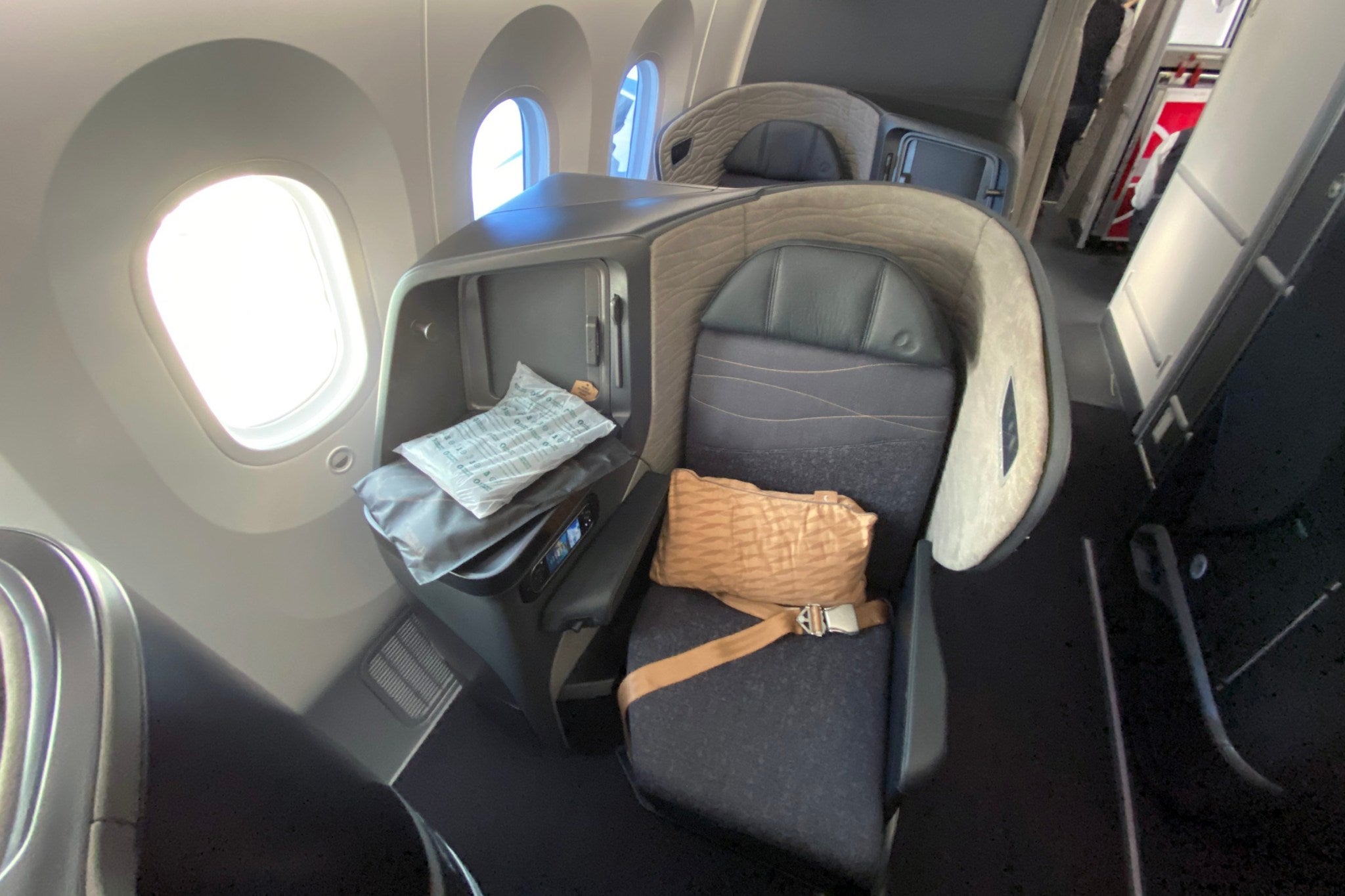 Turkish Airlines business class on the Boeing 787-9 Dreamliner