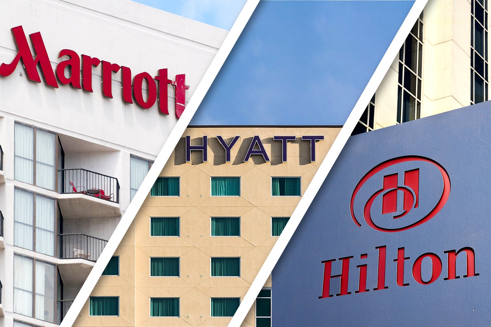 Marriott Hyatt Hilton