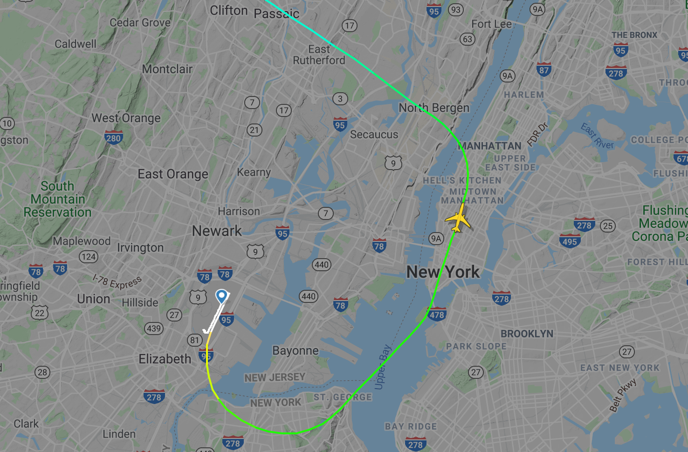 These pilots asked for a once-in-a-lifetime flight over NYC — and air ...