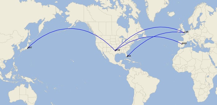 These Are The 21 Long-haul International Routes Us Airlines Will Fly In May