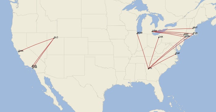 Delta consolidating flights in 7 cities with multiple airports